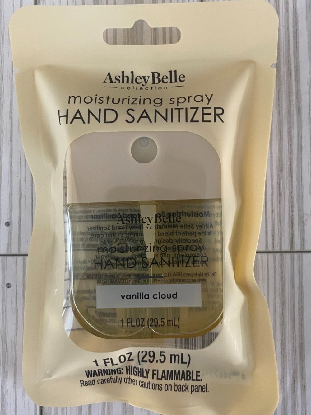 3/$10 Ashley Belle VANILLA CLOUD Hand Sani Spr@y